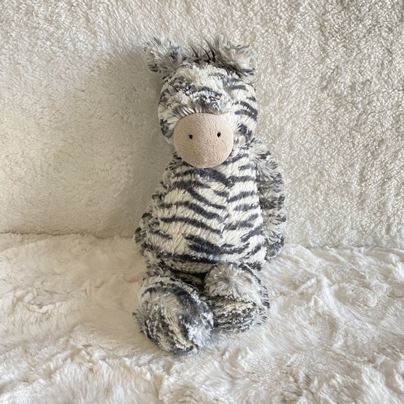Jellycat Toys Jellycat Bashful Zebra Plush Medium Stuffed Animal